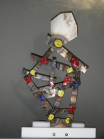 Vlieger.
materiaal metaal