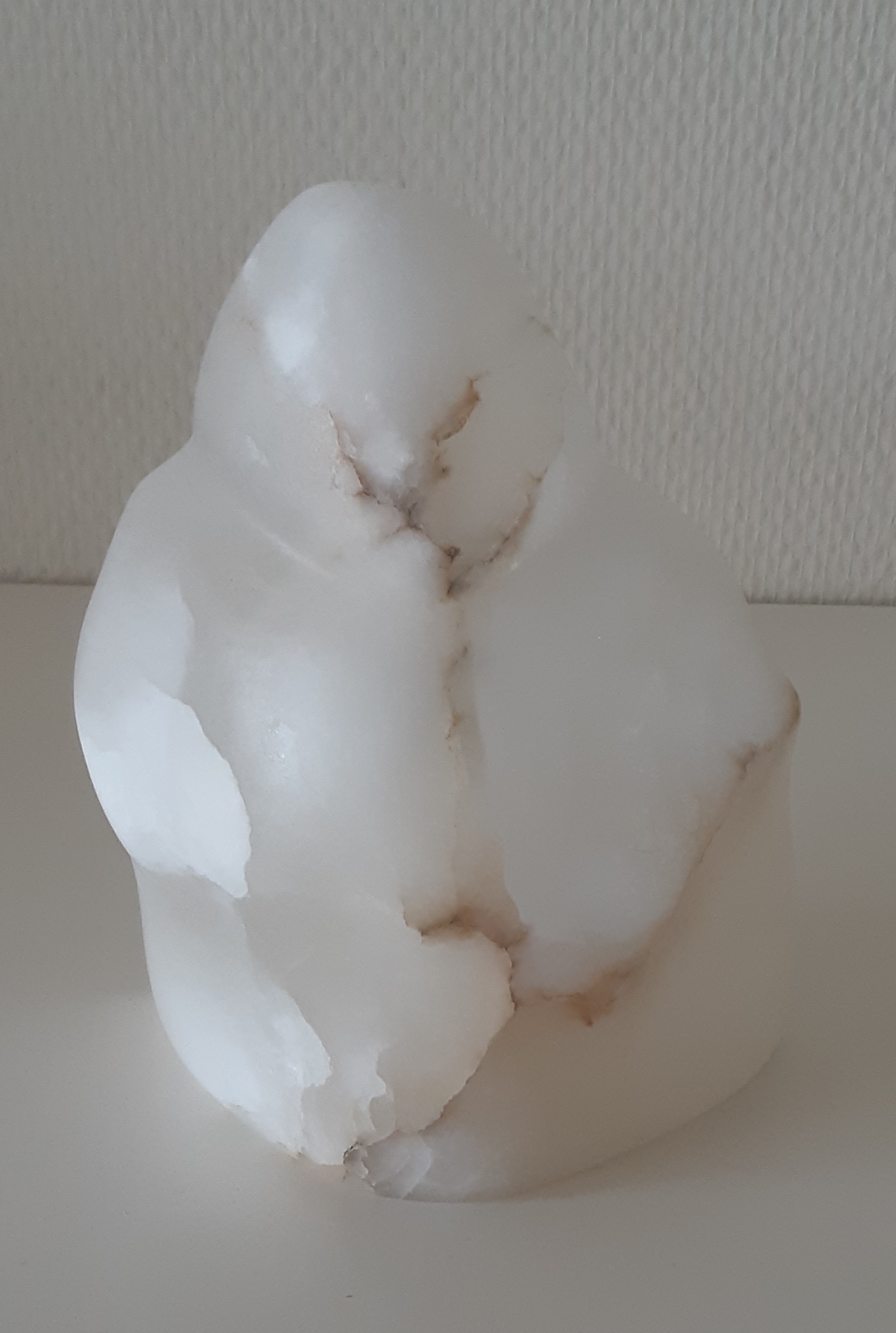 beertje transparante albast